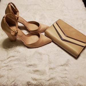 Aldo Heels & Clutch